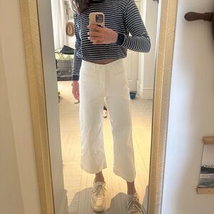 Levi’s ribcage wide leg crop pant USA 27 high waist